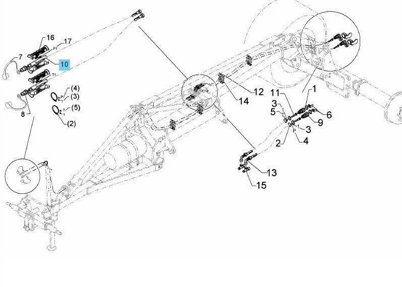 Hydraulic Hose 3500MM