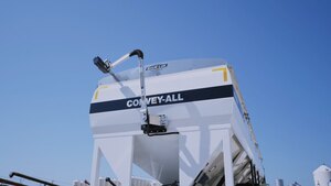 CSC 1545 DUALUSE c/w Scales Gravity Side Dump Seed Tender and Fertilizer Tender