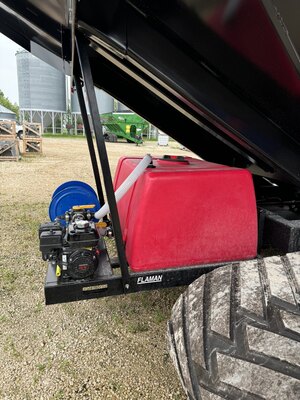 J&M RX1412 20T RIGHT HAND AUGER Grain Cart W Tracks