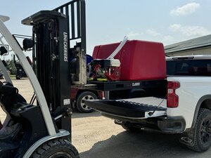 188 USG (150 IMP) Quick Response Fire Suppression Skid c/w Foam Dispensing Firefighting Nozzle