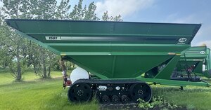 J&M 1501 22T Grain Cart w ST2 Tracks