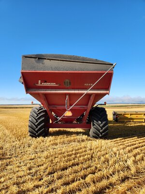 Parker 1048 Dual Auger Grain Cart