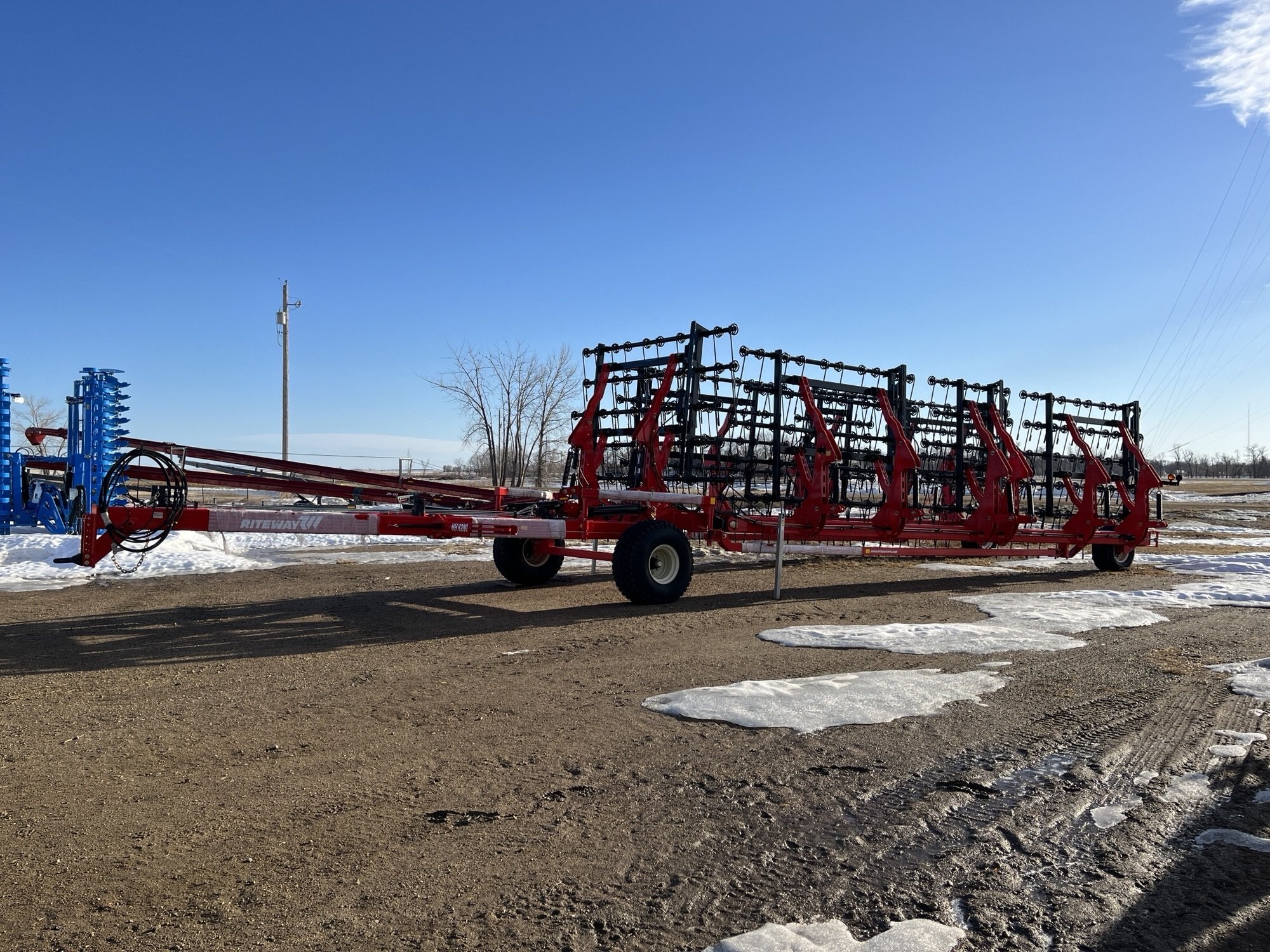 Riteway 90' Heavy Harrow c/w Carbide Teeth