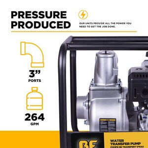 3 Inch Water Transfer Pump with Powerease 225 Engine