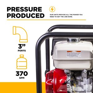 3 Inch Trash Transfer Pump with Honda GX390 Engine