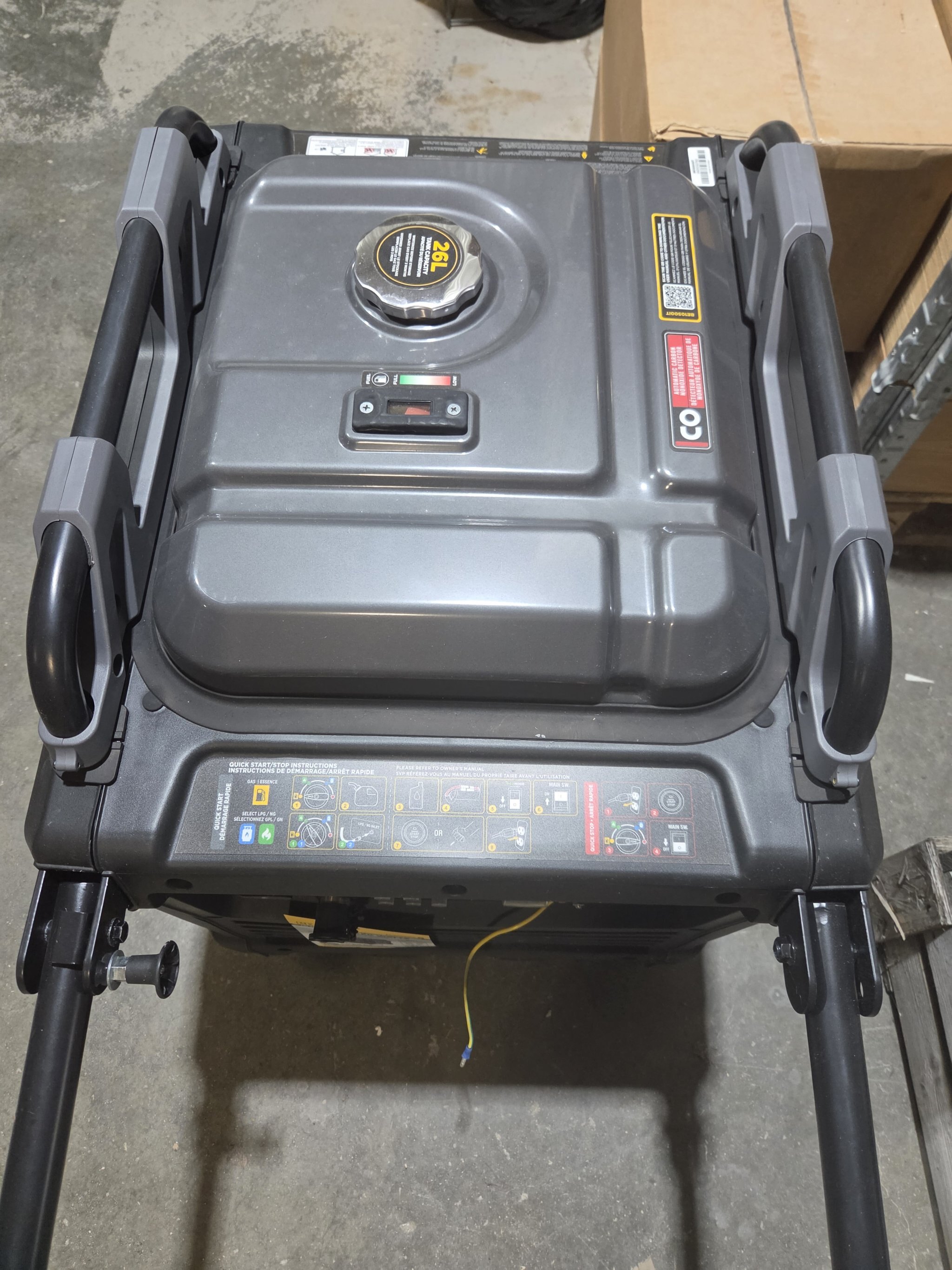 BE Tri Fuel Digital Generator