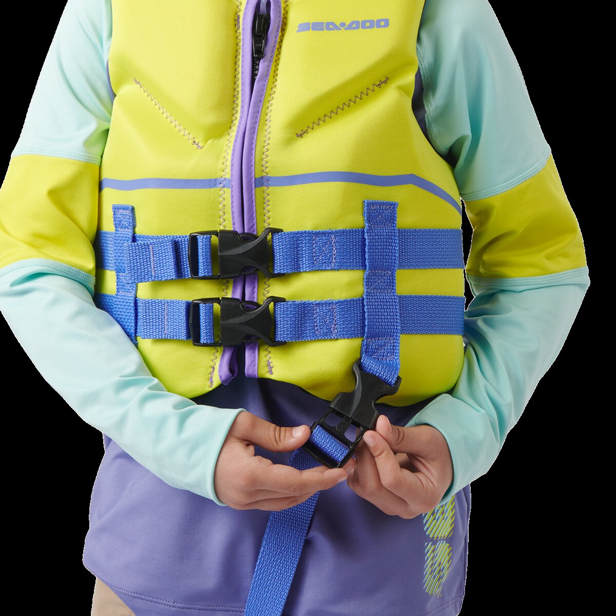 Kids’ Freedom PFD/Life Jacket M (33 55 lbs) Hi Vis Yellow