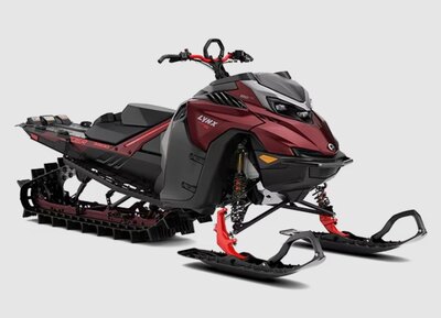 2025 Lynx SHREDDER DS Rotax® 850 E-TEC Hot chili /Noir métallisé