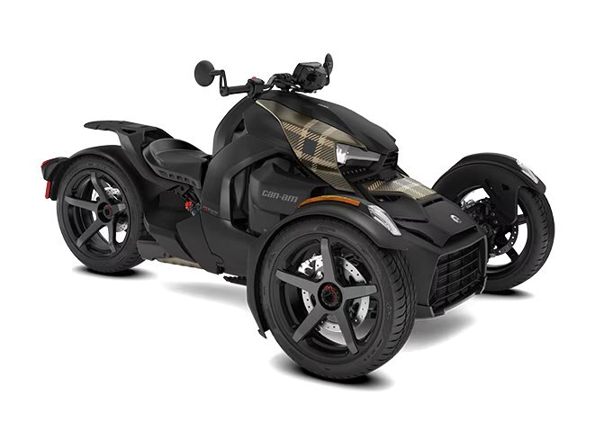 2025 Can-Am Ryker Sport Moka Plaid