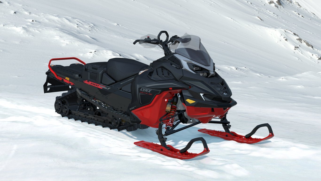 2026 Lynx BRUTAL RE (500 mm) Rotax® 900 ACE Turbo R Viper Red / Black