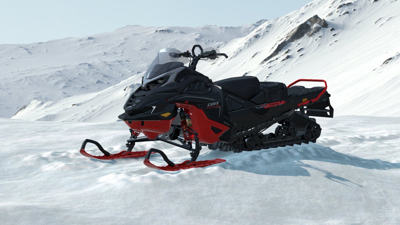 2026 Lynx BRUTAL RE (500 mm) Rotax® 850 E TEC Viper Red / Black