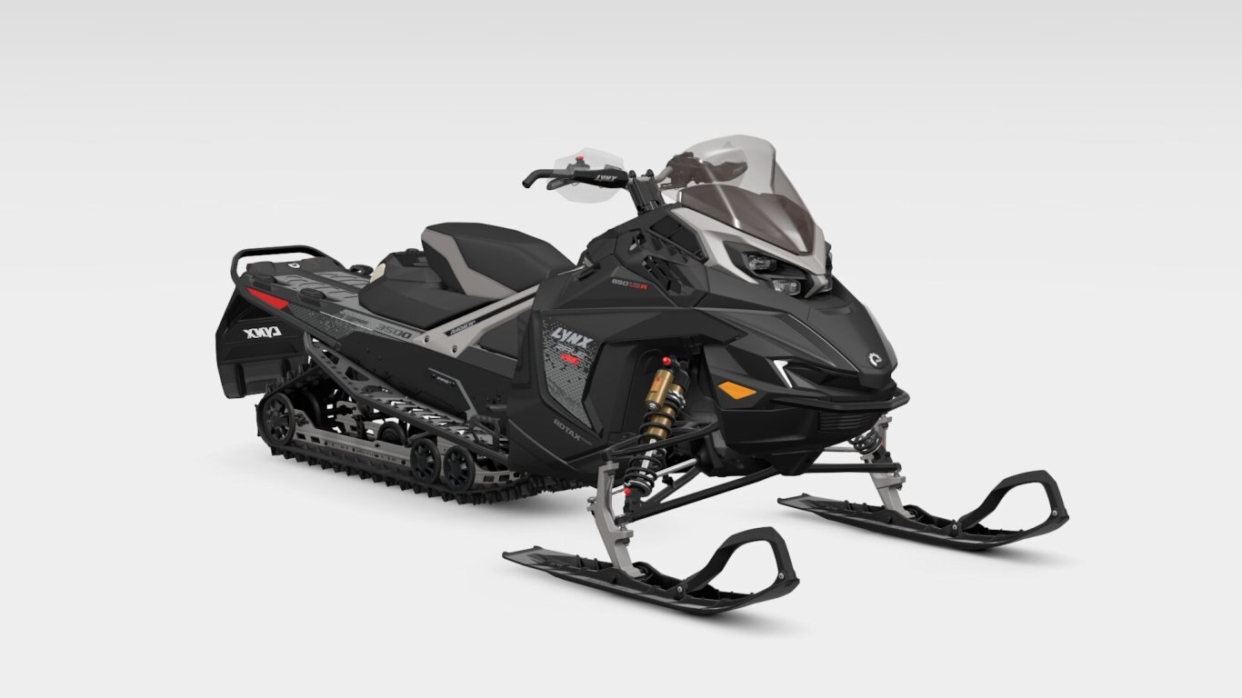 2026 Lynx RAVE RE Rotax® 850 E TEC Turbo R Platinum Silver Satin / Black