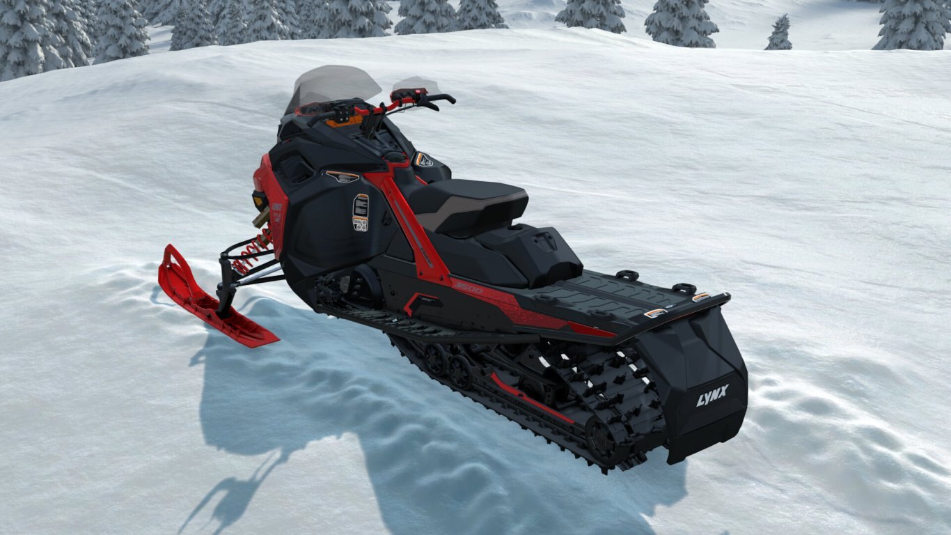 2026 Lynx RAVE RE Rotax® 850 E TEC Turbo R Viper Red / Black