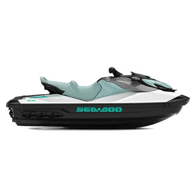 2026 Sea Doo GTI 130 Bright White and Neo Min