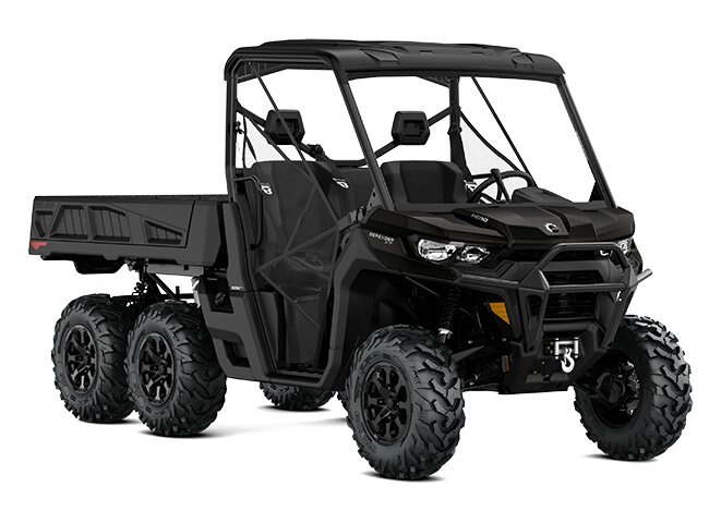 2026 Can Am Defender 6x6 XT HD10 Stealth Black