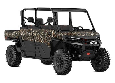 2026 Can-Am Defender MAX X mr HD 11 avec demi-porteurs Dark Wildland Camo