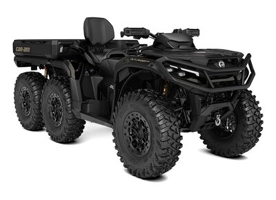 2026 Can-Am Outlander MAX 6x6 Backcountry 1000R Stealth Black