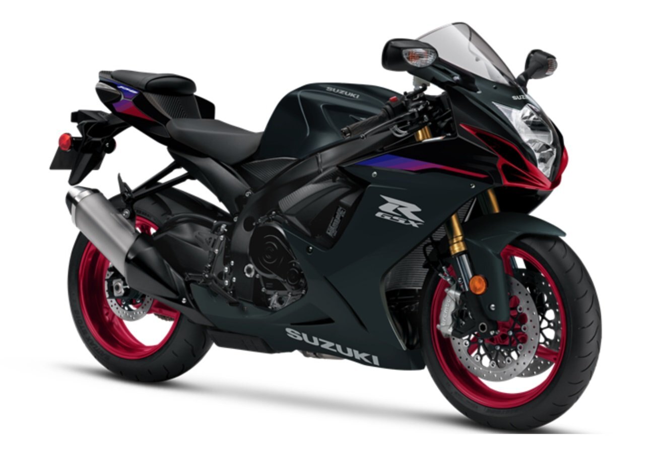 2026 Suzuki GSX R600 Candy Daring Red / Metallic Mat Black No.2