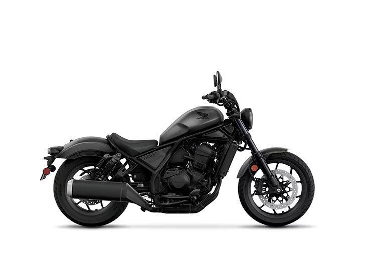 2026 Honda Rebel 1100 Mat Ballistic Black Metallic