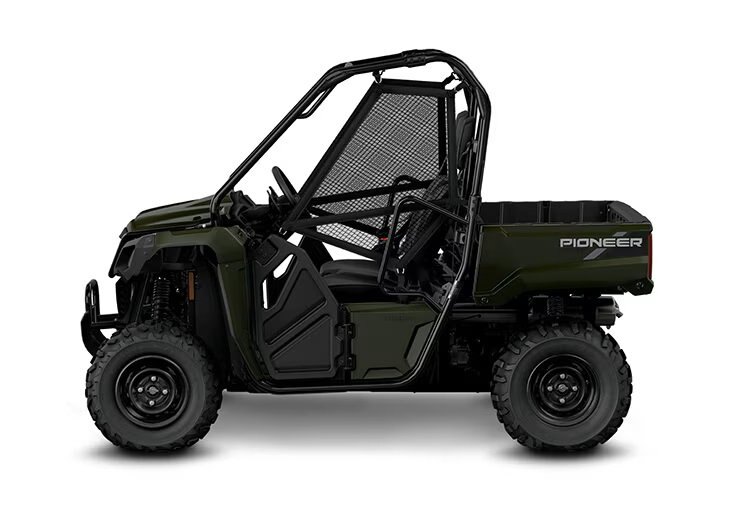 2026 Honda Pioneer 520 Standard Noir Vert Forêt