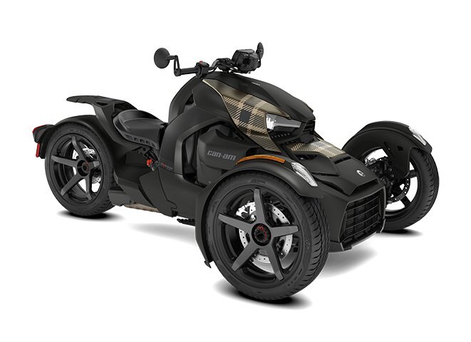 2026 Can Am RYKER SPORT Moka Plaid