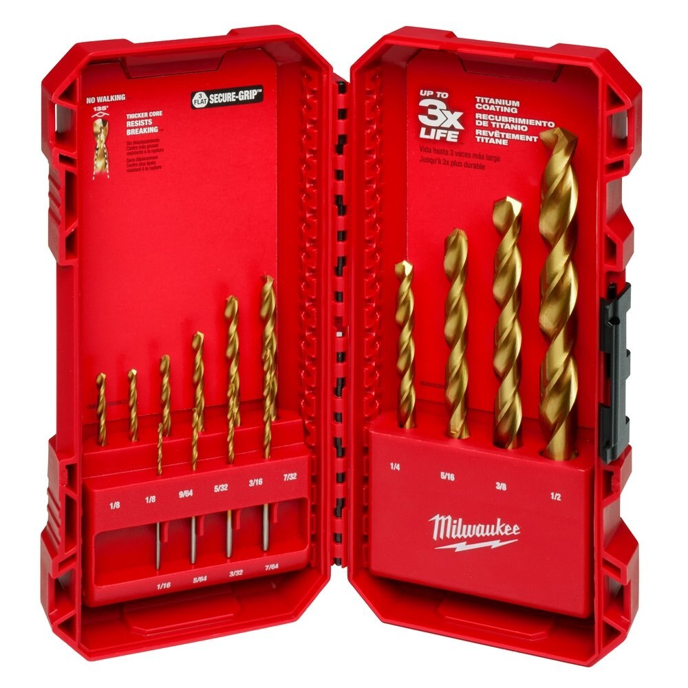 THUNDERBOLT® Titanium Drill Bit Set – 14PC