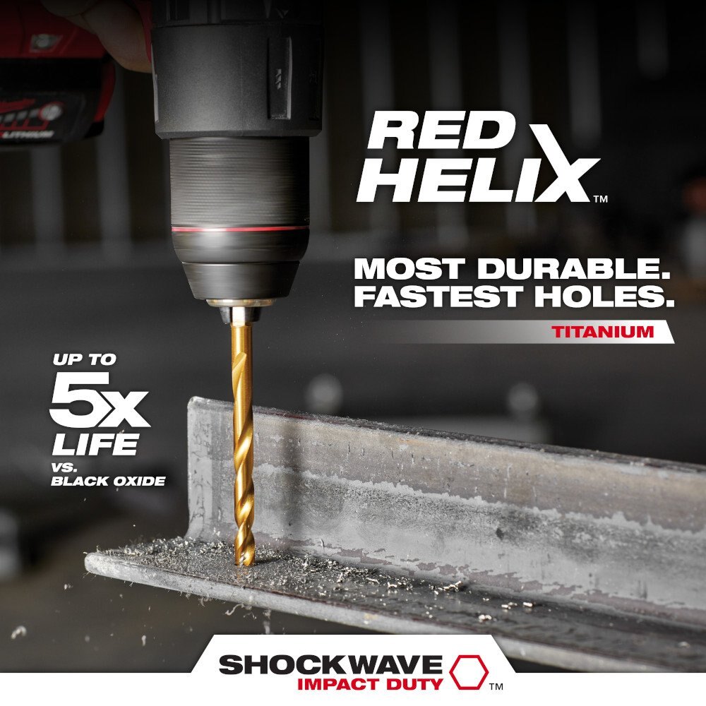 9/32 in. Titanium SHOCKWAVE™ Drill Bit