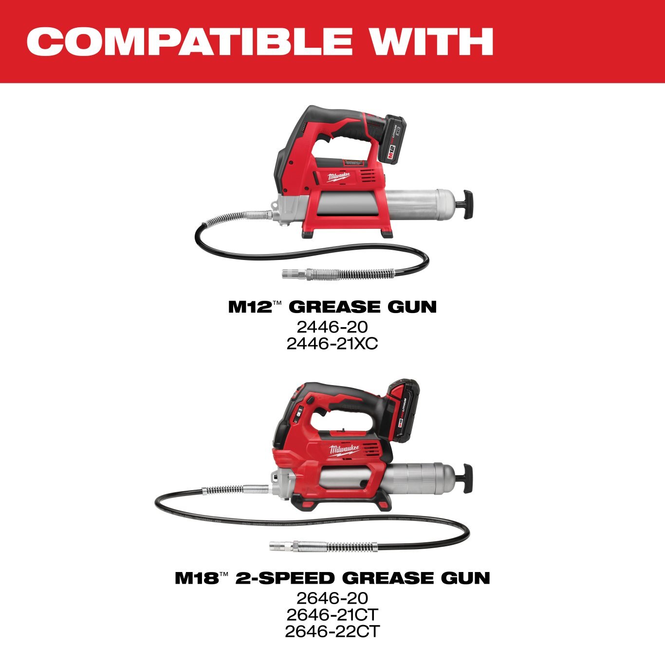 High Pressure Grease Coupler 2 Pack