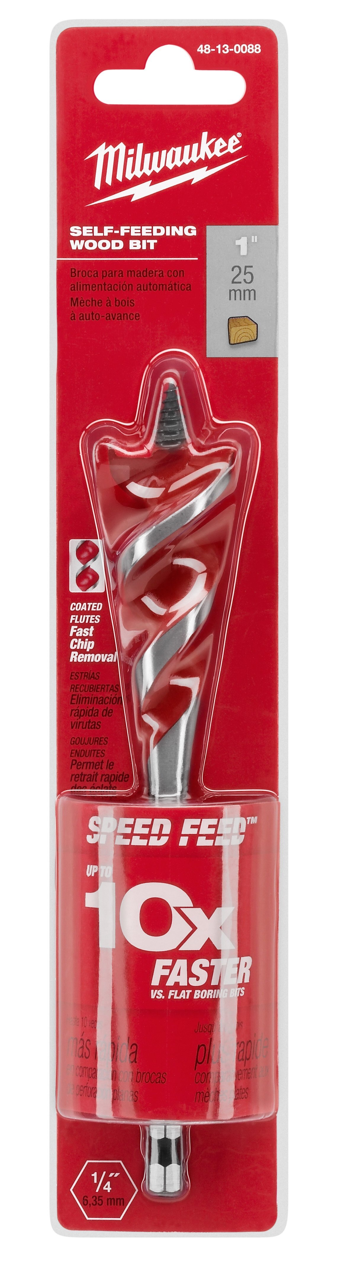 1 in. x 6 in. SPEED FEED™ Wood Bit