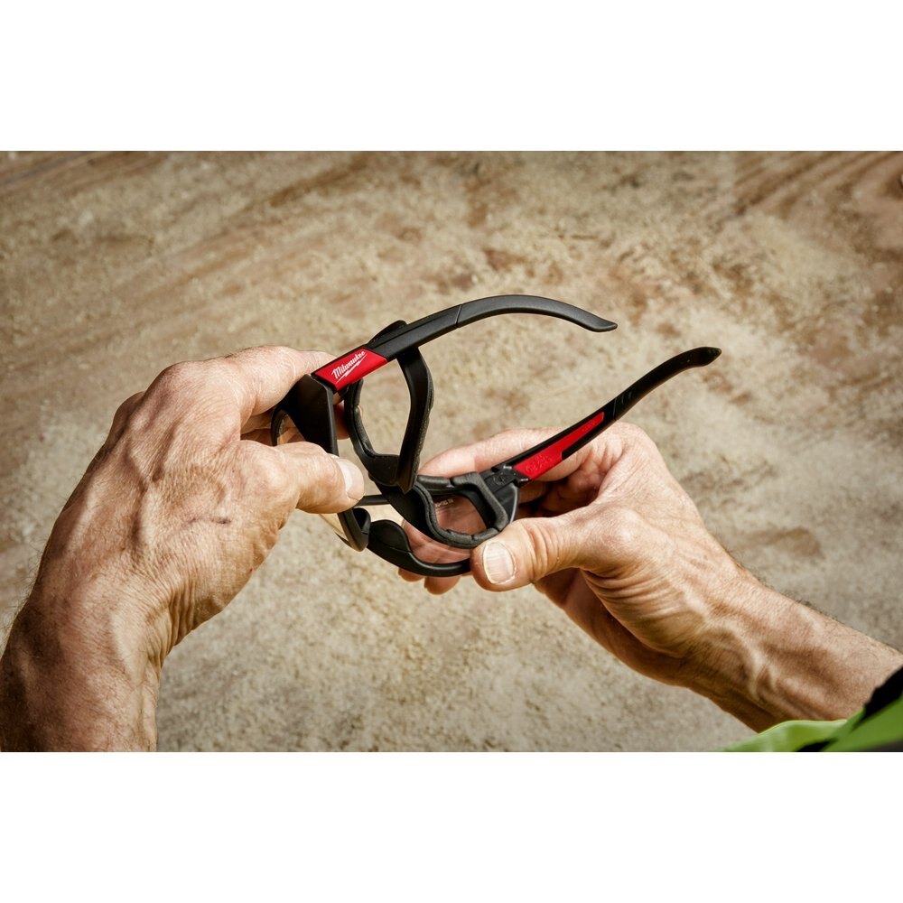 Clear High Performance Safety Glasses with Gasket