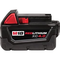 M18™ REDLITHIUM™ XC 4.0Ah Extended Capacity Battery Pack