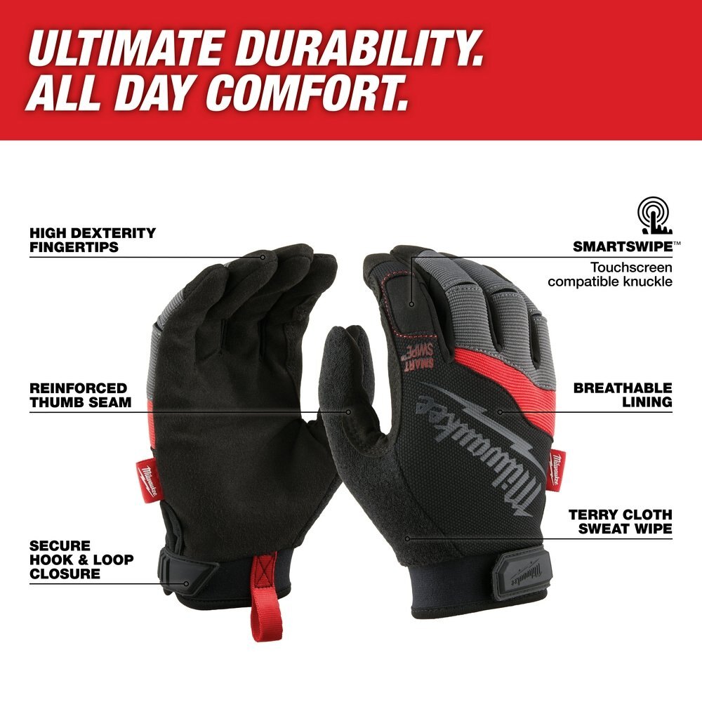 Performance Work Gloves – XL