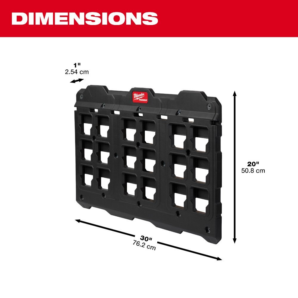 PACKOUT™ Large Wall Plate