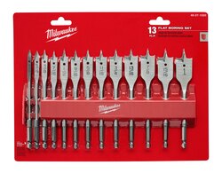 13 PC Flat Boring Bit Set