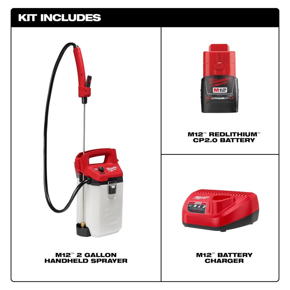 M12™ 2 Gallon Handheld Sprayer Kit