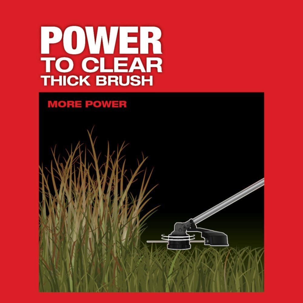 M18 FUEL™ String Trimmer with QUIK LOK™ Attachment Capability