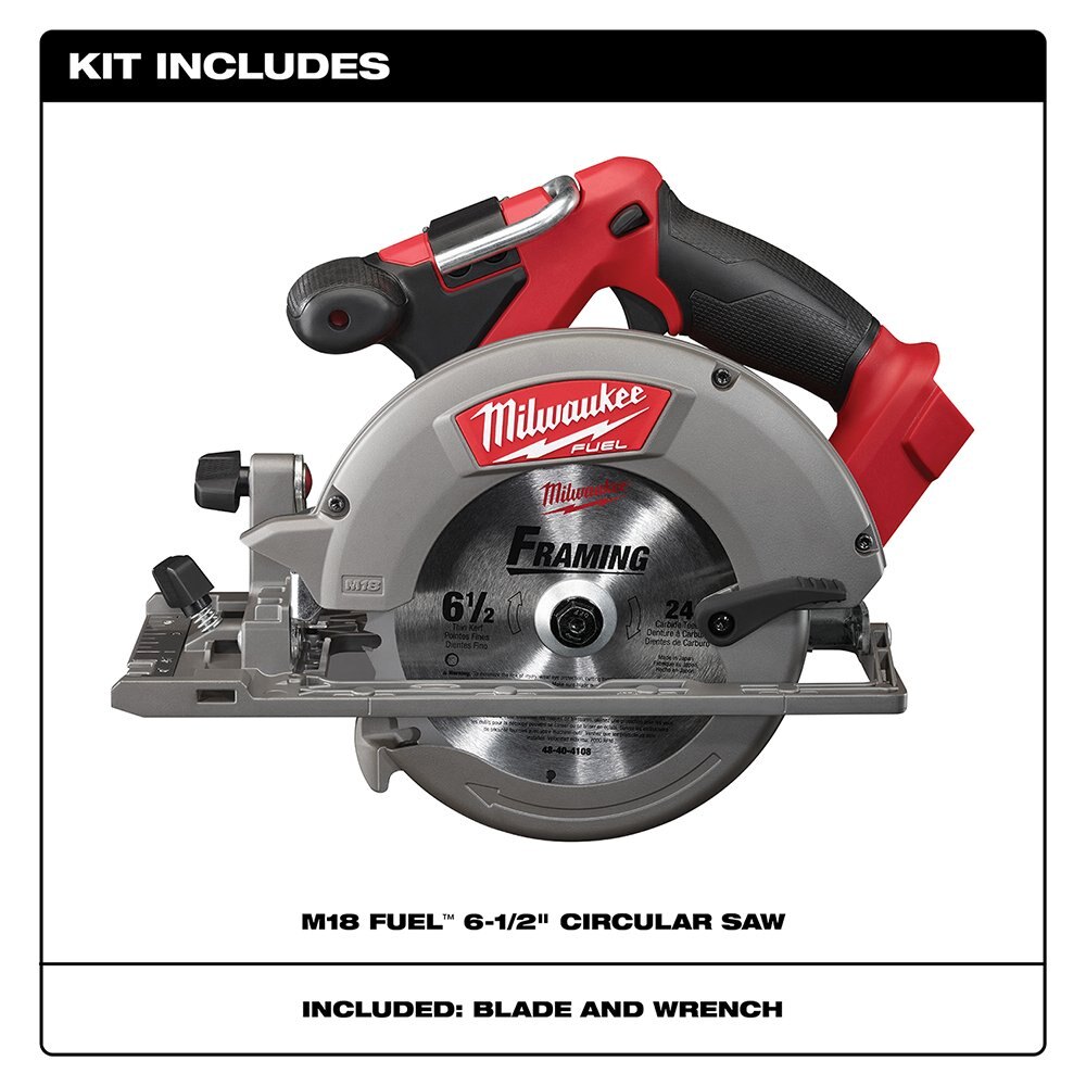 M18 FUEL™ 6 1/2 in. Circular Saw