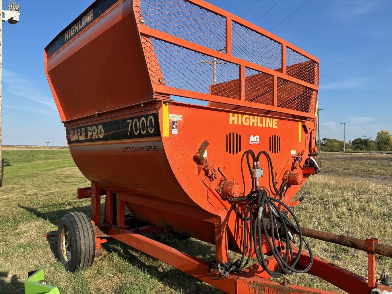 2000 Highline Bale Processor