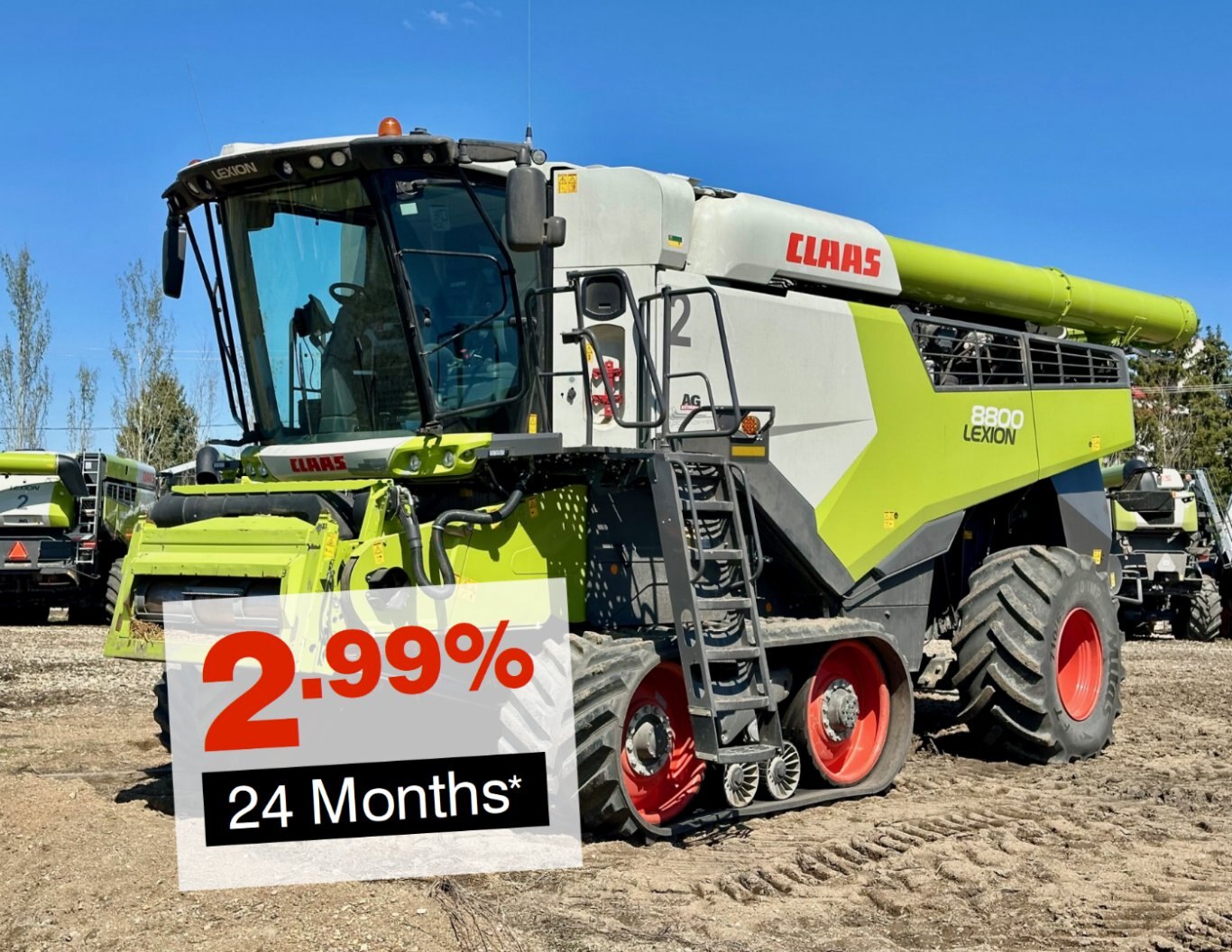 546 Hrs, 2021 CLAAS LEXION 8800TT