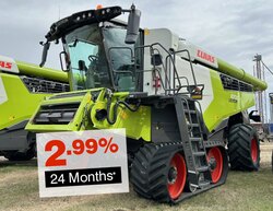 229 Hrs, 2023 CLAAS LEXION 8700TT