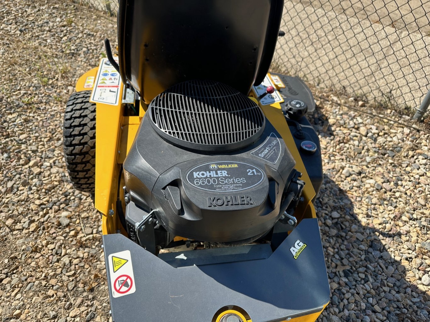 96 Hours, 2020 Walker R21 Mower