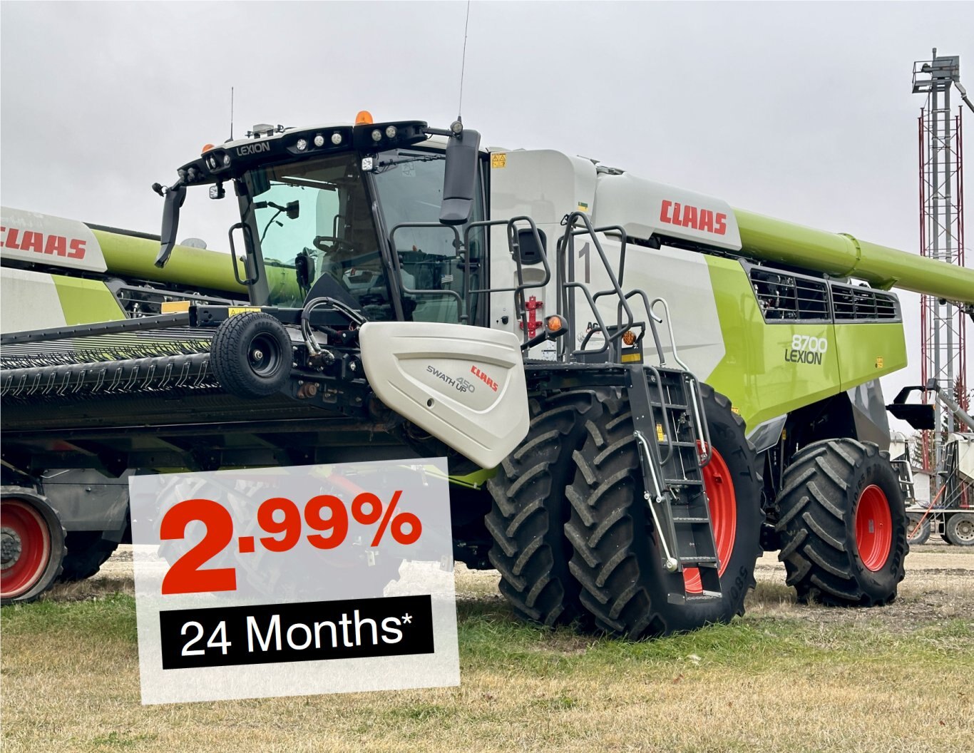 129 Hrs, 2024 CLAAS LEXION 8700