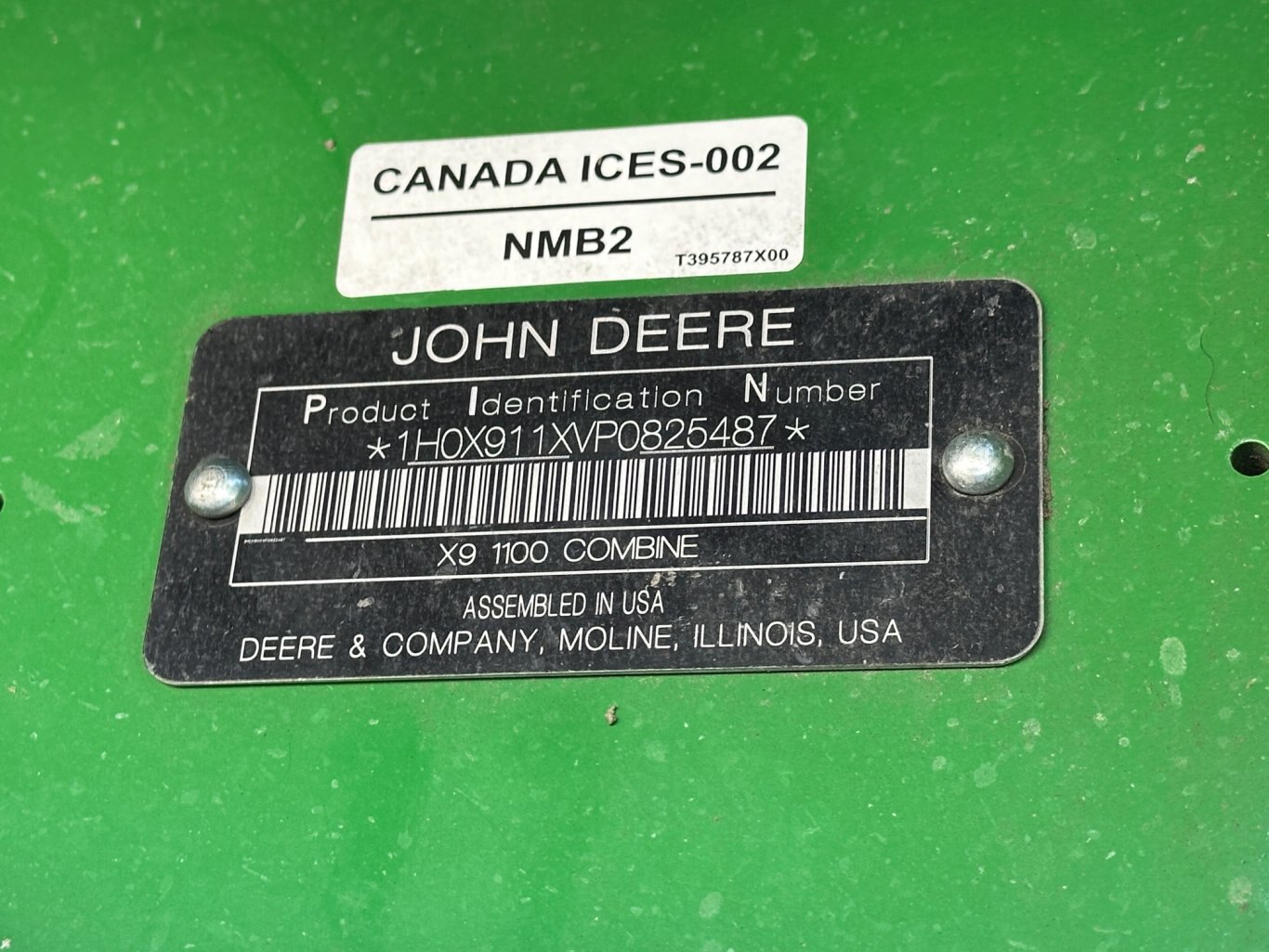 448 Hrs, 2023 John Deere X9 1100