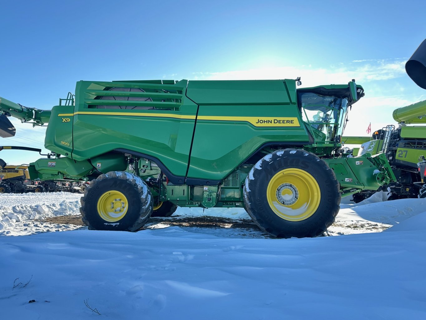 448 Hrs, 2023 John Deere X9 1100