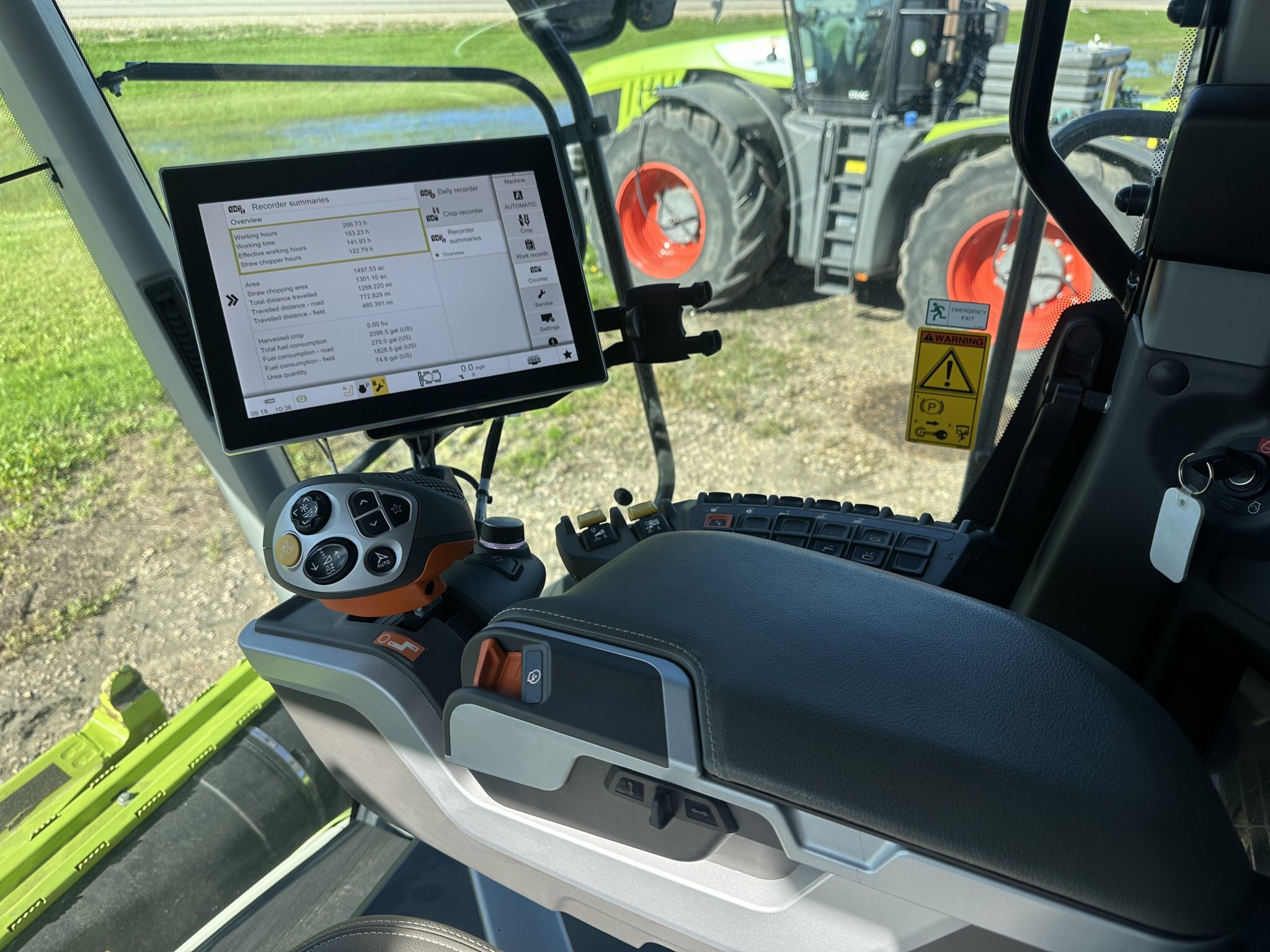 2023 CLAAS LEXION 6800 Combine, New, 153 Hrs