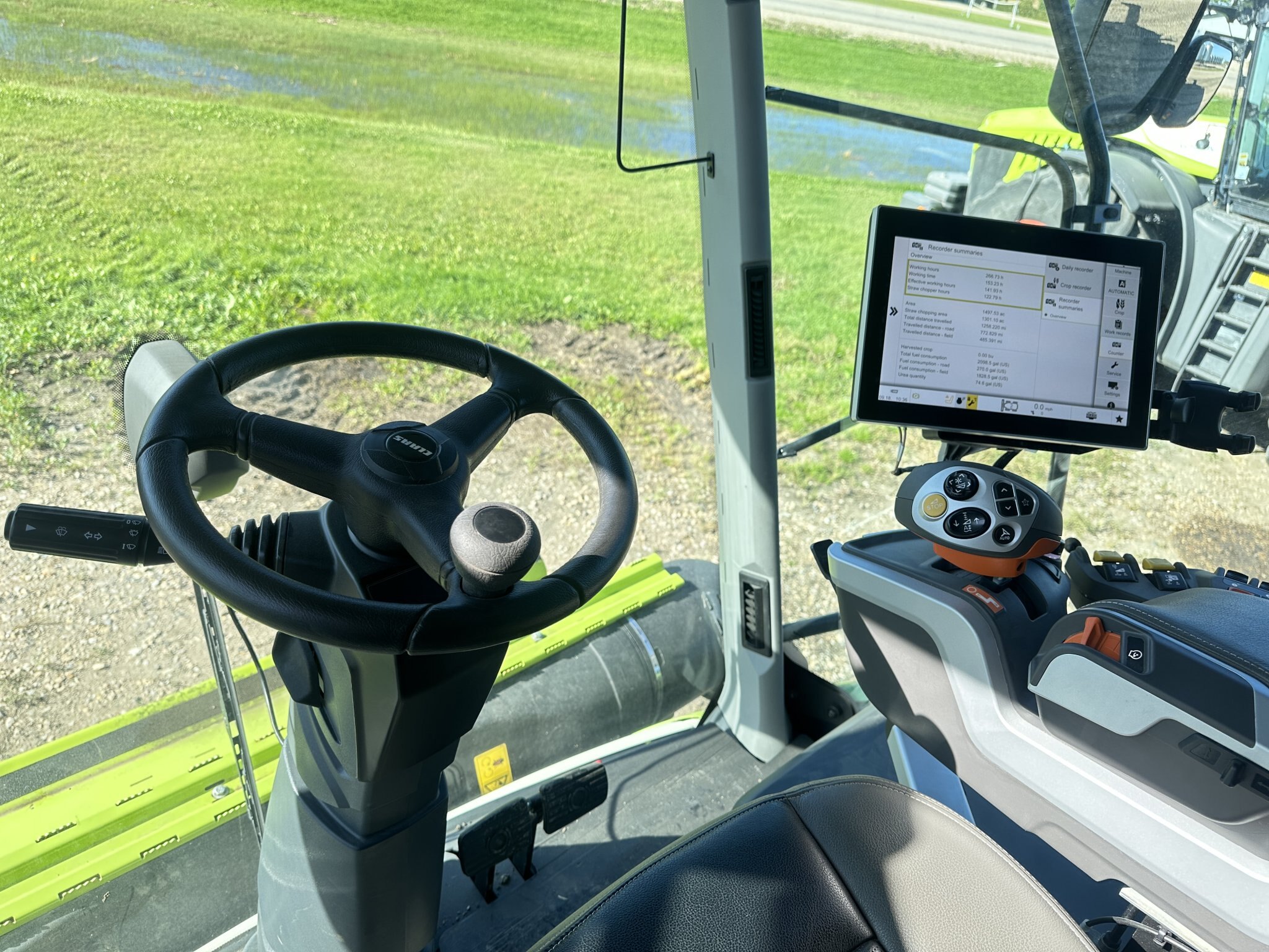 2023 CLAAS LEXION 6800 Combine, New, 153 Hrs
