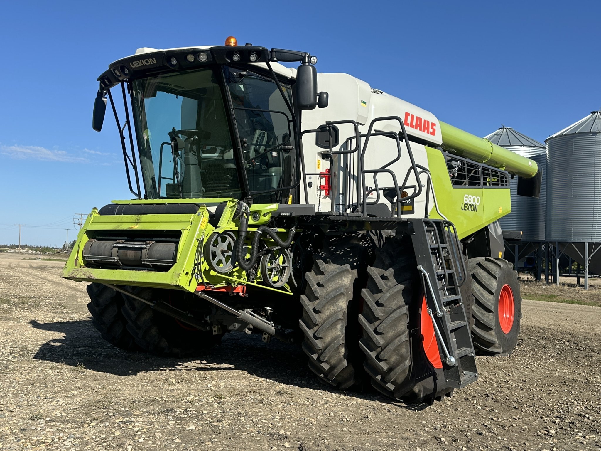 2023 CLAAS LEXION 6800 Combine, New, 153 Hrs