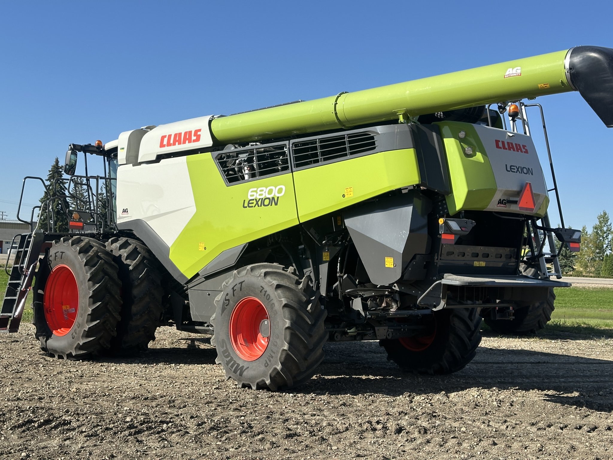 2023 CLAAS LEXION 6800 Combine, New, 153 Hrs