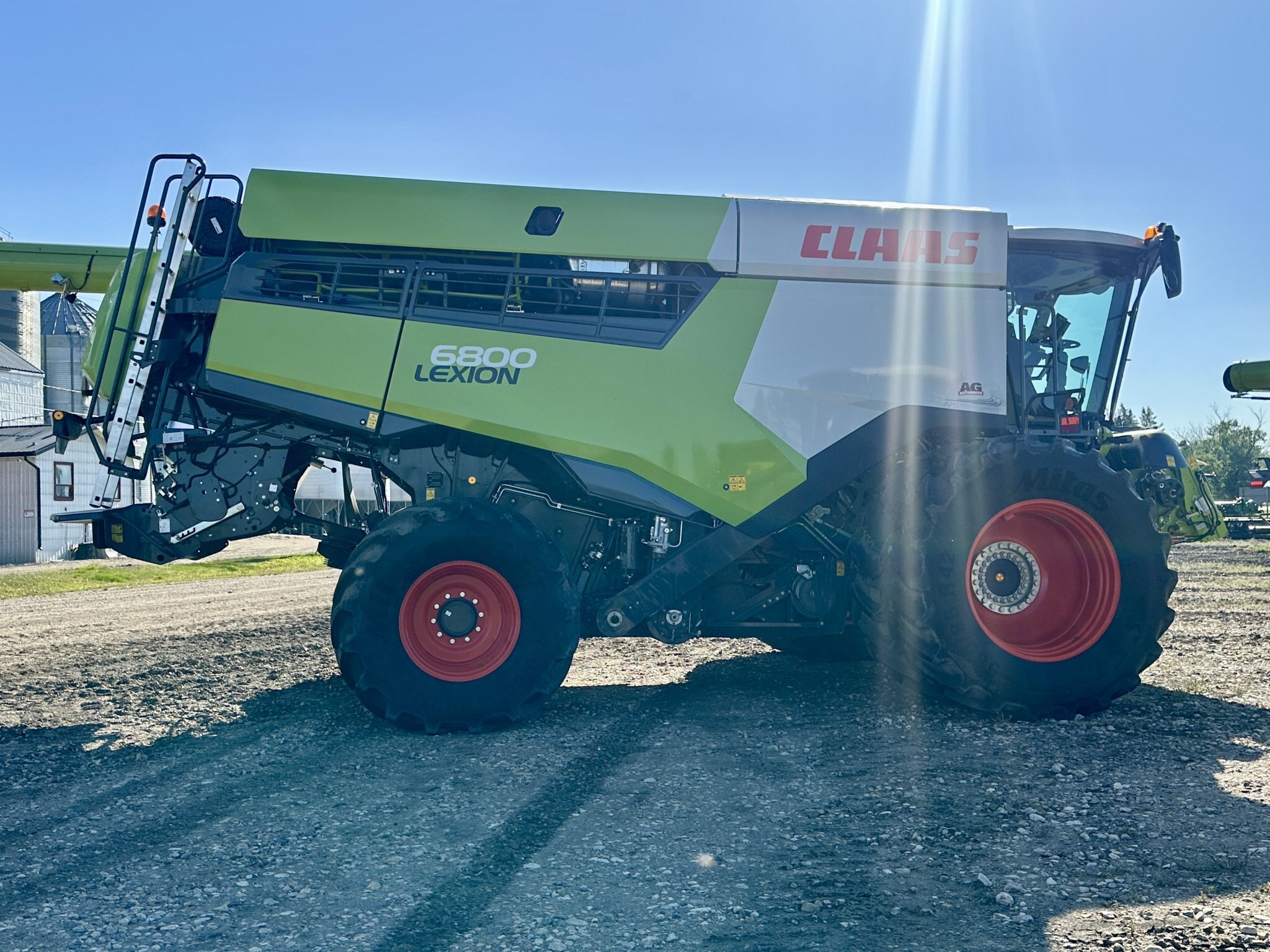 2023 CLAAS LEXION 6800 Combine, New, 153 Hrs