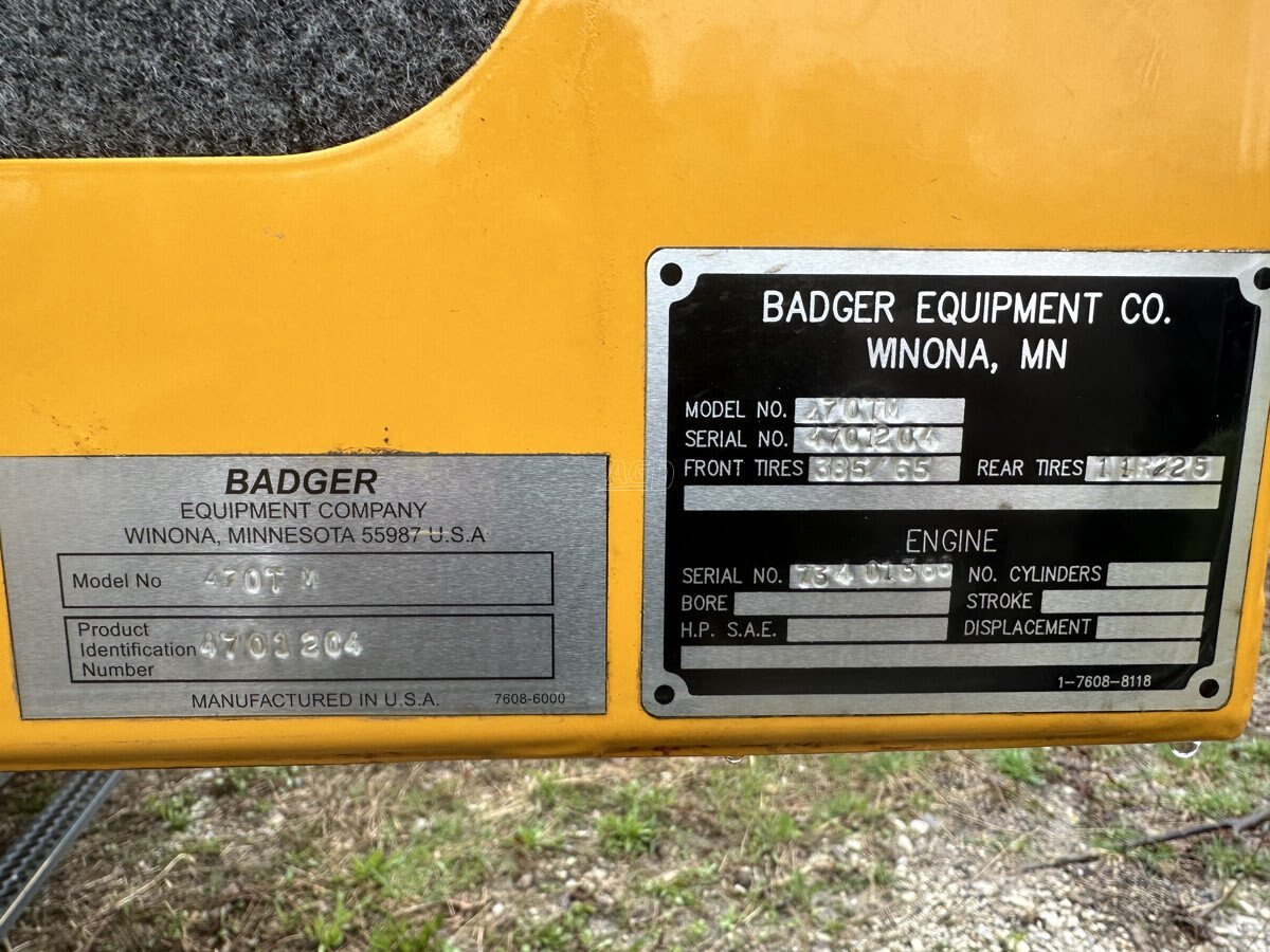 2012 Badger 470TM